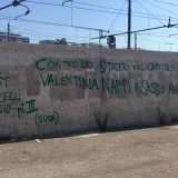 Qualche mese � stata rimossa una falce e martello condita dalla frase �Contro lo stato del capitale Valentina Nappi e sesso anale�. Era presente su via Capruzzi all�altezza di via De Vito Francesco